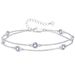 Women's Jewelry Birthday Stone Bracelet Adjustable Chain Bracelet Fashionable Women's Gift Jewelry_ipsvogv.com