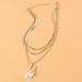 Necklaces Personalized Special Shaped Pearl Pendant Clavicle Chain Multi Layer Necklace For Women_ipsvogv.com