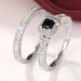 Cao Shi's Fashionable New Shiny Matching Ring With Luxurious And High-end Wedding Ring, Two Sets Of Rings As Engagement_ipsvogv.com