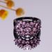 Cao Shi's Geometric Design, Floral Ring, Sweet Cool Girl Jewelry, Exquisite And Personalized Style Jewelry_ipsvogv.com