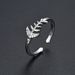 Unisex Simple And Elegant Real Gold Electroplated Fish Bone Ring With Adjustable Opening, Must Have For Fashionistas_ipsvogv.com