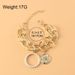 Jewelry Exaggerated Geometric Hollow Bracelets For Women Punk Multi Layer Pearl Temperament Bracelet_ipsvogv.com