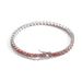 Unisex Tennis Chain 4mm Red Zircon Single Row Zircon Tennis Hip Hop Bracelet Men And Women Fashion Match_ipsvogv.com