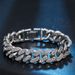 Jackson Wang Cuban For Women Summer INS Style Light Luxury Niche Design Men's Trendy Bangle Bracelet Accessories_ipsvogv.com