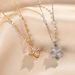 Rotating Clover Necklace For Women, Light Luxury, Niche Sweater High-end Titanium Steel Lock Chain, Ins Trendy_ipsvogv.com