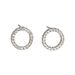 Sweet fresh Korean version geometric for women, versatile inlaid with zircon, high-end niche design and earrings_ipsvogv.com