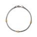 Titanium For Men, Non-Fading Square Pearl NK Bead Hip-Hop Cuban Chain Stainless Steel Bracelet Jewelry_ipsvogv.com