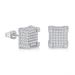 Men’s Jewelry Set Fashion Popular Hip Hop Earrings With Full Diamonds 3A Zircon Micro Inlaid Gold Plated Men's Earrings Trendy Jewelry_ipsvogv.com