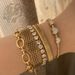 Women's Jewelry Stacking Bracelet Set Combination Stainless Steel Exquisite Diamond Wide Strap Mesh Chain Love Bracelet Versatile Set_ipsvogv.com