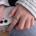 Graffiti Mobius Love Cross Fashion Simple Exquisite Ring High End Versatile Jewelry_ipsvogv.com