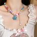 Candy Seaside Colorful Beaded Necklace, Cute Female Star, Dopamine Accessories, Sweet Cool, Spicy Girl, High Cold,_ipsvogv.com