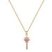 【 】 Love Key Light Luxury Charm Gorgeous Full Diamond Necklace Women's Versatile Clavicle Titanium Steel Chain_ipsvogv.com