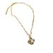 Lucky 【 】 Grass Thread Sky Light Luxury Charm Gorgeous Full Diamond Necklace Women's Versatile Clavicle Titanium Steel 【 】_ipsvogv.com