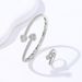 Women's Jewelry Heart Shaped Zircon Bracelet Punk Style Rap Hip Hop Bracelet Jewelry_ipsvogv.com