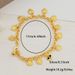 Elegant And Lovely Heart-shaped Pendant For Women Gold-plated Bracelet Sisters Gift, Wedding Party_ipsvogv.com