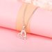 Simple Love Double Heart Shaped Zircon Pendant Necklace S Sterg Sier_ipsvogv.com