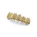 Hot Selling Hip Hop Braces Gold Plated Carved Pattern Gold Braces Halloween Teeth Grill Props_ipsvogv.com