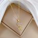 Ye 【 】 Zi Hua Duo Light Luxury Charm Gorgeous Full Diamond Necklace Women's Versatile Clavicle Titanium Steel Chain 【 】 】 【 【 】_ipsvogv.com
