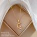 】 Star 【 Moon Love Light Luxury Charm Gorgeous Full Diamond Necklace Women's Versatile Clavicle Titanium Steel Chain 【 】_ipsvogv.com