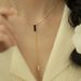 Miimalist Ad Luxurious Y-shaped Titaium Steel Ecklace For Wome, 2023 Summer Ew Item, Iche Desig, Collarboe_ipsvogv.com