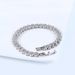 Unisex fashion copper inlaid AAA zircon full diamond ladies crystal Roman bracelet_ipsvogv.com