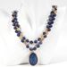Crystal 8mm Round Beads Tiger Eye Stone Blue Stone Natural Stone Sweater Chain Necklace Female Handmade_ipsvogv.com