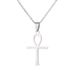 Hot Selg Minimalist Necklace Stainless Steel With Chain Jewelry For Men And Women | Cross Faith Pendant Necklaces_ipsvogv.com