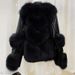 Women's Clothing Haining fur coat for women fine fox fur fur one-piece young lady style fur coat_ipsvogv.com