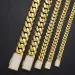 12mm-20mm Hip Hop Heavy Large Miami Cuban K Chain Mens Necklace Real Gold Plated TopBg 5A Zircon Clasp Men Jewelry_ipsvogv.com