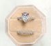 Women's Wedding Water Drop Diamond Ring Alloy Inlaid Zircon Handmade Ins Style Engagement Jewelry_ipsvogv.com