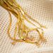 Hot Selling Fashion Simple Versatile Necklace Plated Gold 26 Letters Diamond Necklace Clavicle Chain_ipsvogv.com