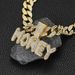Hip Hop New MONEY Letter Pendant Men's Cuban Necklace Fashion Jewelry_ipsvogv.com