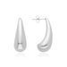 Women’s Jewelry Set Fashion Ins Fashion Simple Niche Personality Earrings Jewelry Female Popular Hollow Glossy Banana Boat Earrings_ipsvogv.com