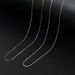 S925 Silver Necklace Accessories Joker Niche Women's Veg Chain Gestapa High-end Korean Foxtail Chain Jewelry_ipsvogv.com