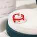 Halloween funny decoration horror vampire cut bloodstain ring personality dark bleeding open ring_ipsvogv.com