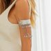 Jewelry Cowboy Style Metal Coin Tassel Bracelet Arm Chain Ethnic Leaf Retro Arm Bracelet_ipsvogv.com