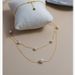 Like Sail Pearl Double-layer Necklace Pure Silver Gentle Wind Ins Commuting Collarbone Chain Niche Light Luxury Jewelry_ipsvogv.com