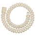 Hip Hop New 12mm Wide Cuban Chain Necklace Zircon Men's Necklace_ipsvogv.com