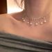temperament, Pearl Elegant Zircon Tassel Collarbone Chain, Women's New High-end Style, Short Necklace, Versatile !_ipsvogv.com