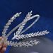 Handmade Crystal Flower Bridal Headband For Wedding, Party, And Special Occasions - Elegant Hair Accessory For Women Wedding Dress Accessories_ipsvogv.com
