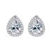 Fashion All Match Earrings Shiny Earrings Water Drop Pear Shaped Eight Hearts And Eight Arrows Earrings For Women_ipsvogv.com