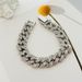 Minimalist Fashion Full Diamond Cuban Women, Light Luxury Niche Design, Trendy Bracelet For Men, High-end Accessories_ipsvogv.com