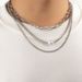 European And American Cross-border High-end Hip-hop Versatile Cuban Chain Trendy Pearl Men's Light Luxury Collarbone Chain_ipsvogv.com