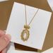 S Sterling Silver Bowknot Pearl Lace Pattern Necklace For Women Light Luxury High-end Sense Personality Design Fashion_ipsvogv.com