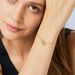 Simple Copper Plated Real Gold Diamond Round Bracelet Female Ins Double Ring Hand Jewelry_ipsvogv.com