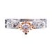 Rose Blossom Color Separation Simulation Zircon Luxury Party Ring For Women_ipsvogv.com
