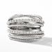 Cao Shi's Exquisite Micro Set Zircon Creative Women's Cross Ring Headpiece_ipsvogv.com