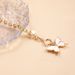 Simple White Butterfly Fritillary Necklace, Temperament Metal Thick Aluminum Chain Sweater Chain_ipsvogv.com