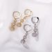 New Fashion Sky Sparkling Ball Ear Buckle For Women's High Grade Light Luxury Diamond Earrings_ipsvogv.com