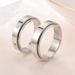 Women's Jewelry Plain Plate Diamond Couple Rings, Rotatable Rings, Couple Jewelry Pattern_ipsvogv.com